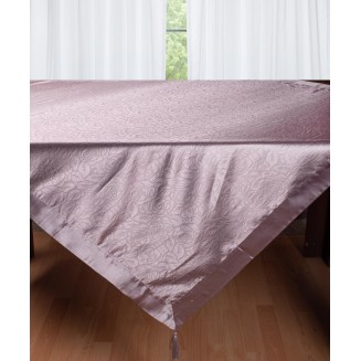 Τραπεζομάντηλο Σατέν 130x160 Silk Fashion 2009 Λουλούδι Μώβ