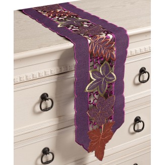 Τραβέρσα Runner 20x165 Silk Fashion 19612 Μώβ