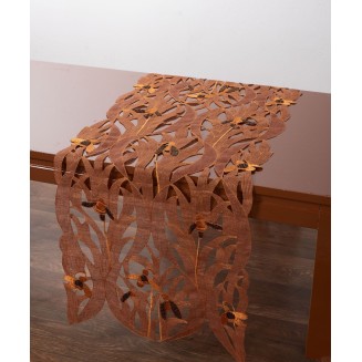 Τραβέρσα Runner 45x170 Silk Fashion 7824 Καφέ