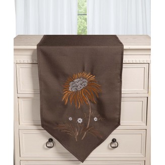 Τραβέρσα Runner 45x170 Silk Fashion 5126 Καφέ