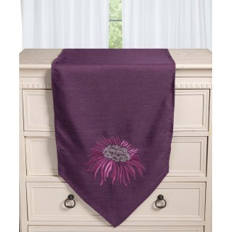 Τραβέρσα Runner 45x170 Silk Fashion 5126 Μώβ