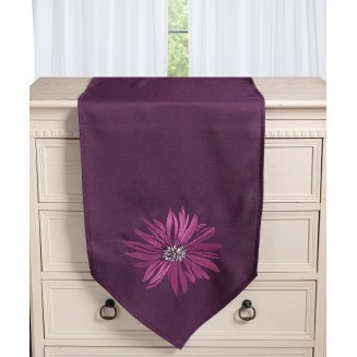 Τραβέρσα Runner 45x170 Silk Fashion 5227 Μώβ