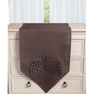 Τραβέρσα Runner 45x170 Silk Fashion 538 Καφέ