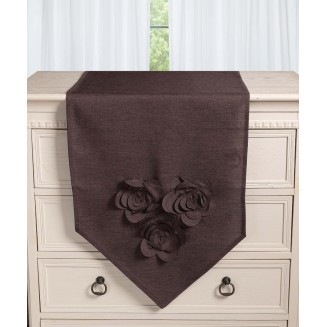 Τραβέρσα Runner 45x170 Silk Fashion 558 Καφέ