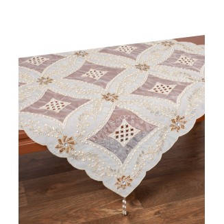 Τραπεζοκαρέ (130Cm X 130Cm) 090 Χρυσό Silk Fashion