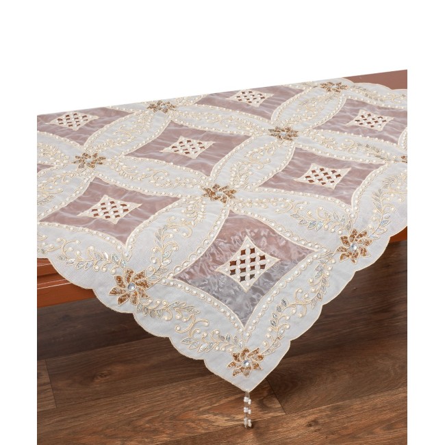 Τραπεζοκαρέ (130cm x 130cm) 090 Χρυσό