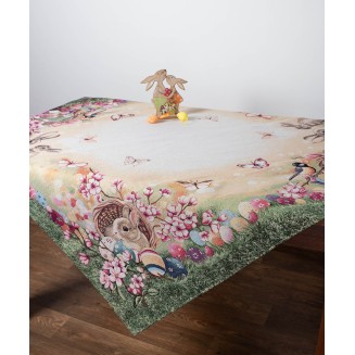 Τραπεζομάντηλο Στόφα 140x180 Silk Fashion Garden Easter