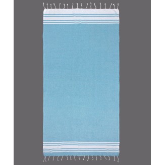 Πετσέτα Θαλάσσης 90x180 Silk Fashion Pestemal nkp264 Τυρκουάζ