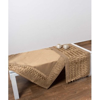 Καρέ 85x85 Silk Fashion 8373 Χρυσό