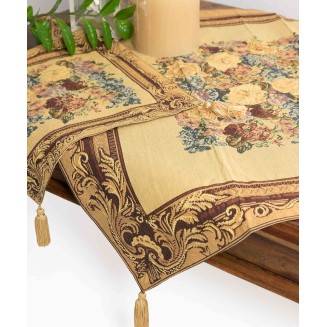 Καρέ 90x90 Silk Fashion 2061 Χρυσό