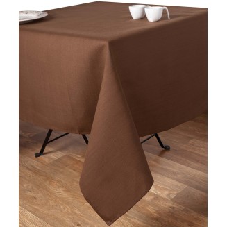 Τραπεζομάντηλο 160x250 Silk Fashion Σκέτο 31 Καφέ