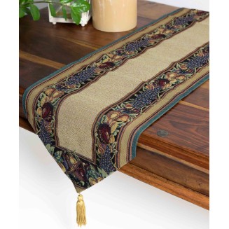 Τραβέρσα Runner 33x125 Silk Fashion Φρούτα