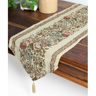 Τραβέρσα Runner 33x125 Silk Fashion Xm015 Ivory