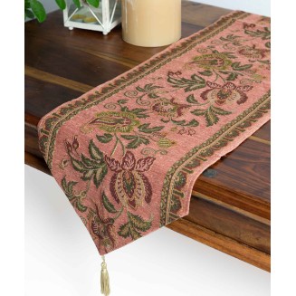 Τραβέρσα Runner 33x125 Silk Fashion Xm1802 Σάπιο Μήλο