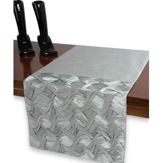 Τραπεζοκαρέ 140x140 Silk Fashion 1018 Γκρί Τραπεζοκαρέ 140x140 Silk Fashion 1018 Γκρί