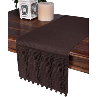 Τραπεζοκαρέ 140x140 Silk Fashion 3819 Πλισέ Καφέ Τραπεζοκαρέ 140x140 Silk Fashion 3819 Πλισέ Καφέ