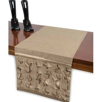 Τραπεζοκαρέ 140x140 Silk Fashion 3918 Λαδί Ανοιχτό