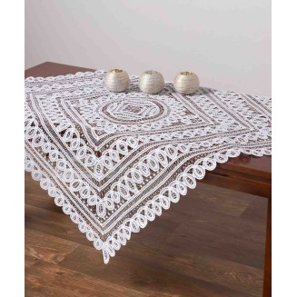 Καρέ 51x51 Silk Fashion 9175 Λευκό Καρέ 51x51 Silk Fashion 9175 Λευκό