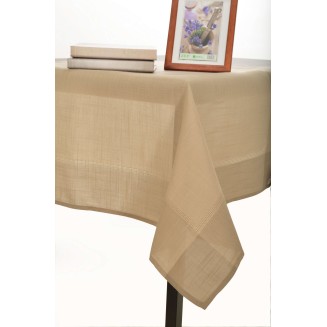 Τραπεζομάντηλο 135x135 Silk Fashion Nx031 Μόκα