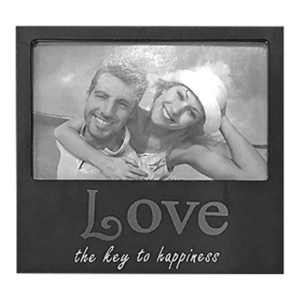 Κορνίζα Μαύρη Love 10x15cm Homie 321848