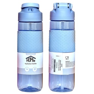 Παγούρι Tritan Μπλέ Με Πώμα Ασφαλείας 700ml Homie 1002104