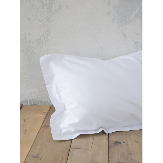 Μαξιλαροθήκες Σετ 2 Τεμαχίων 52x72+5 Nima Superior White
