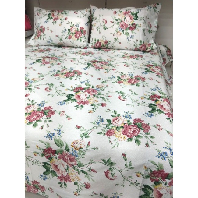 Σεντόνια Σετ Υπέρδιπλο Τριανταφυλλιά