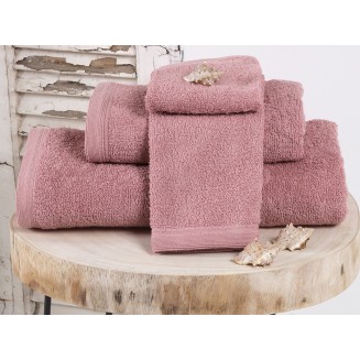 Πετσέτες Χερίων 30χ50 Sb Home Bathroom Collection Primus Towels Coral