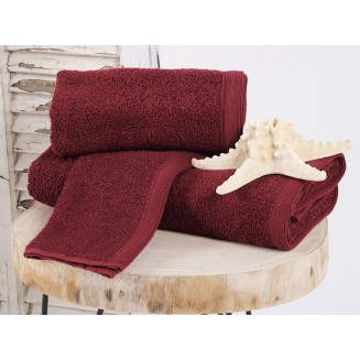 Πετσέτες Χερίων 30χ50 Sb Home Bathroom Collection Primus Towels Bordeaux
