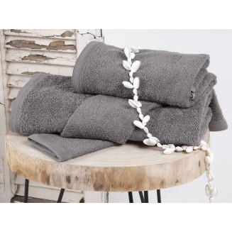 Πετσέτες Μπάνιου 70x140 Sb Home Bathroom Collection Primus Towels Carbon