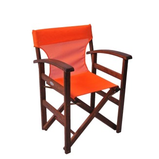 Ανταλλακτικό Πανί Καρέκλας Σκηνοθέτη 49x77x57 Φόρμα 2 PVC Πορτοκαλί