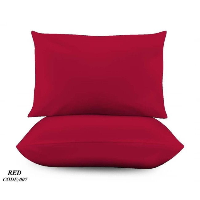 Μαξιλαροθήκες Σετ 50x70 Marwa 007 Red