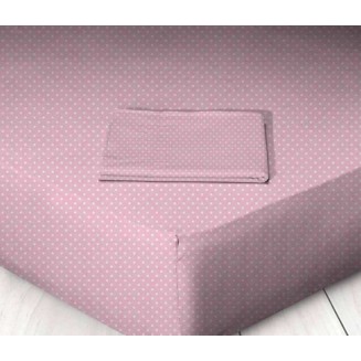 Σεντόνι Μεμονωμένο Μονό 160x250 Marwa 711605620 Pink Dots 019