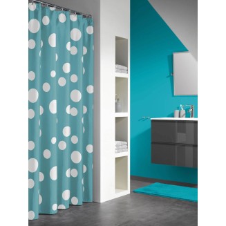 Κουρτίνα Μπάνιου Πλαστική Sealskin 180x200 Bubbles aqua Κουρτίνα Μπάνιου Πλαστική Sealskin 180x200 Bubbles aqua