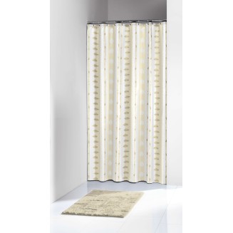 Κουρτίνα Μπάνιου Πλαστική Sealskin Elemental 180x200 Pantanal sand