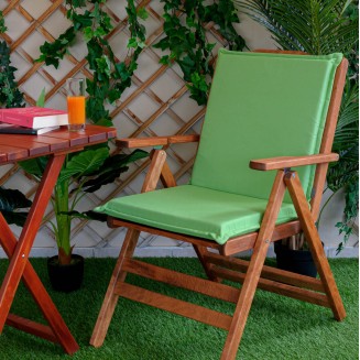 Μαξιλάρι καρέκλας Χαμηλή Πλάτη Αδιάβροχο 47x45x52 Be Comfy 1104 Bise Green