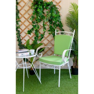 Μαξιλάρι Πλάτη Ρουστίκ Αδιάβροχο 33/42x42 Be Comfy 6504 Bise Green