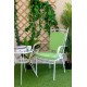 Μαξιλάρι Πλάτη Ρουστίκ Αδιάβροχο 33/42x42 Be Comfy 6504 Bise Green