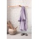 Μπουρνούζι Large Guy Laroche Duo Lilac