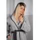 Μπουρνούζι NEW COMFY Smoke - Small με κουκούλα