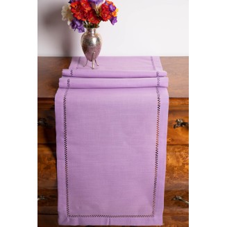 Τραπεζομάντηλο 140x140 Silk Fashion 3096 Λιλά