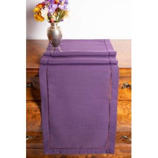 Τραπεζομάντηλο 160x220 Silk Fashion 3096 Μώβ