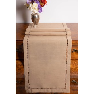 Καρέ 90x90 Silk Fashion 3096 Μπέζ