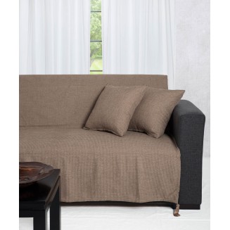 Ριχτάρι Πολυθρόνας 180x180 Silk Fashion 9925 σπαγγί