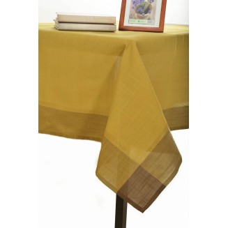 Τραπεζομάντηλο 135x175 Silk Fashion Nx031 Λαδί