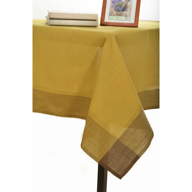 Τραπεζομάντηλο 135x175 Silk Fashion Nx031 Λαδί