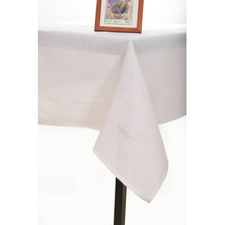 Τραπεζομάντηλο 135x175 Silk Fashion Nx031w Λευκό