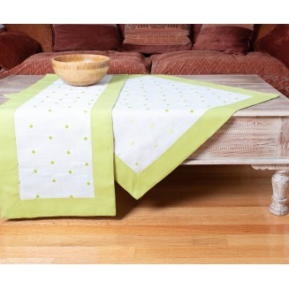 Καρέ 90x90 Silk Fashion Spot Λαχανί