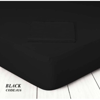 Σεντόνι Μεμονωμένο Γίγας Με Λάστιχο 180x200+30 Marwa 711605622-016 Black