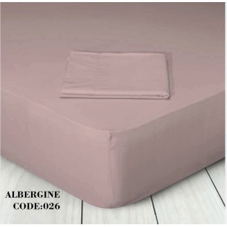 Σεντόνι Μεμονωμένο Γίγας Με Λάστιχο 180x200+30 Marwa 711605622-026 Albergine